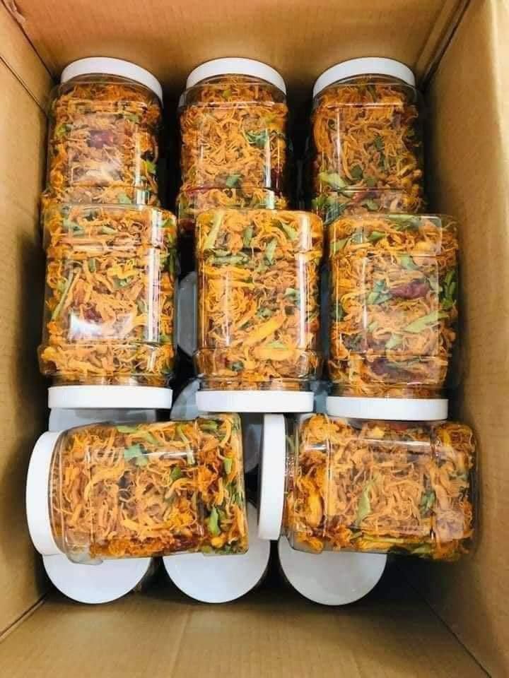 KHÔ GÀ LÁ CHANH HỦ 500g