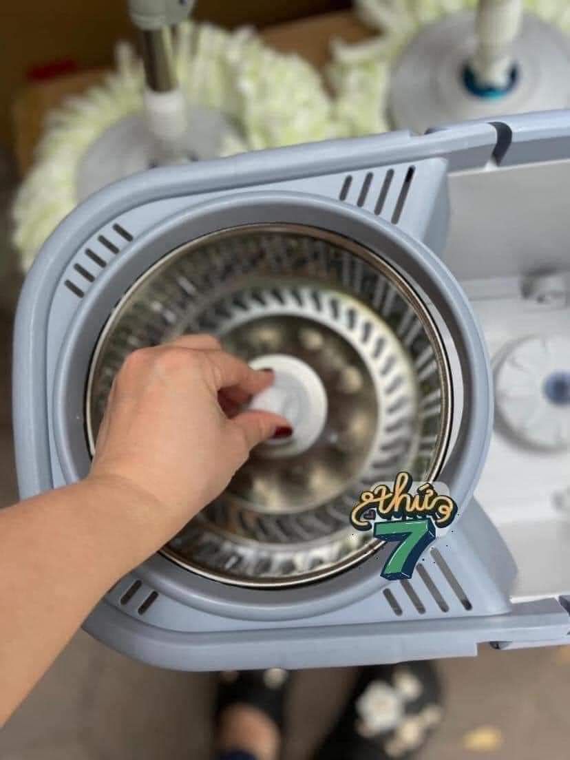 BỘ LAU NHÀ 360 + 8 BÔNG LAU + 2 CÂY LAU 