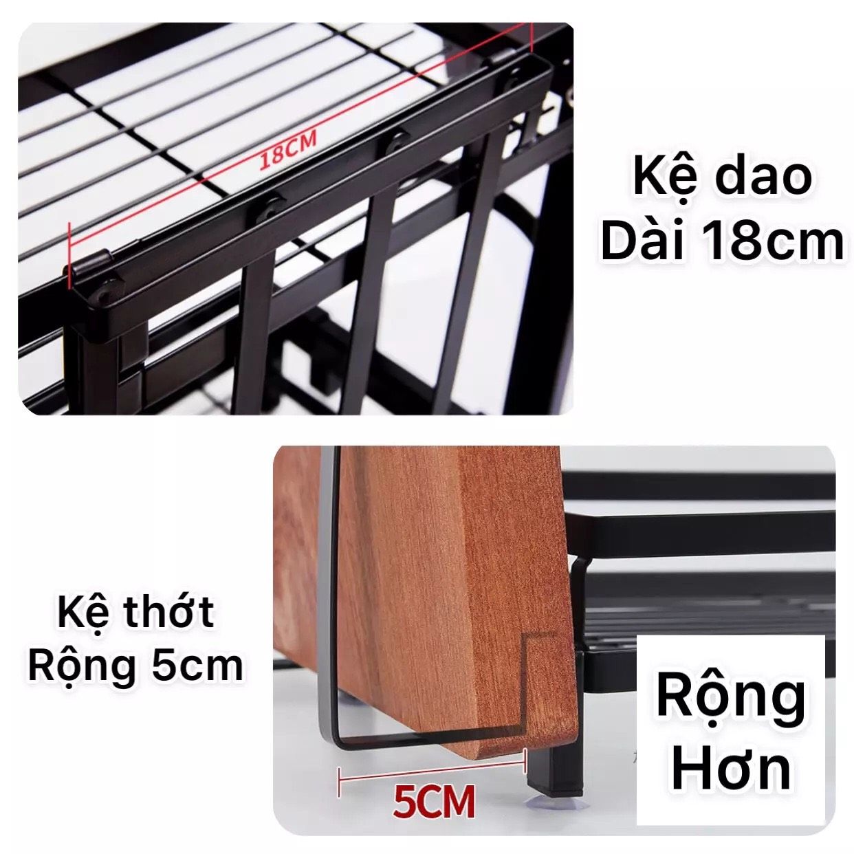 KỆ GIA VỊ 3 TẦNG