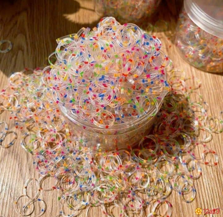 HỘP 1000 THUN CỘT TÓC 