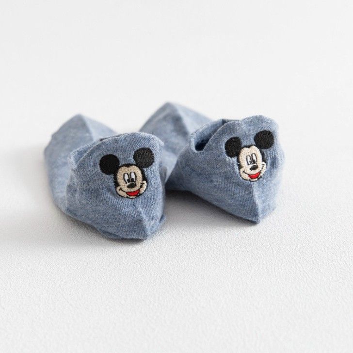 Combo 5 Đôi Vớ Thêu Hình Mickey 
