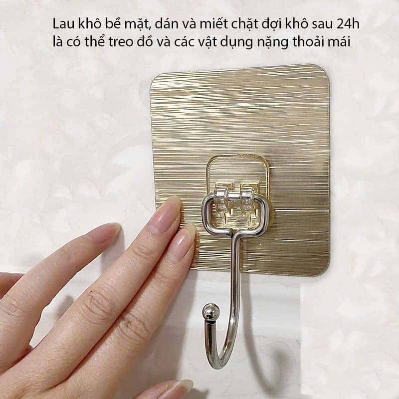 Móc Sắt Dán Tường