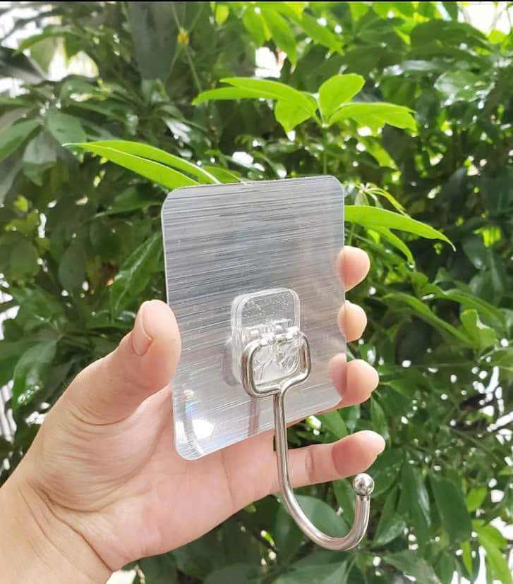 Móc Sắt Dán Tường