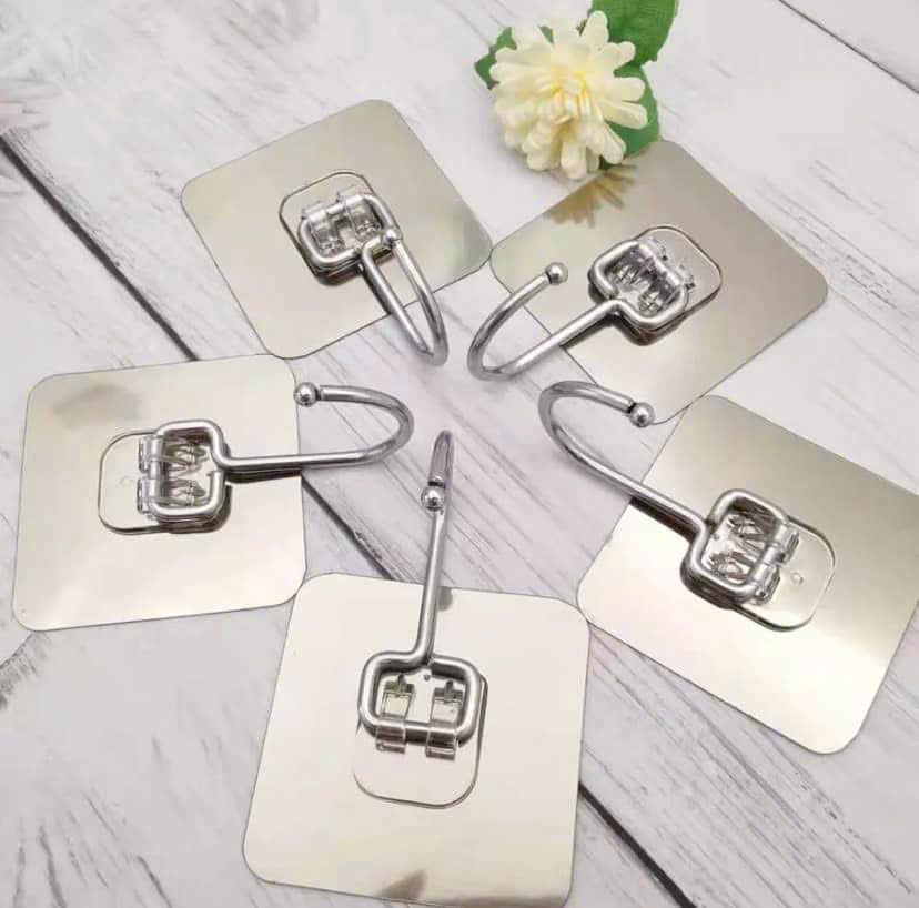 Móc Sắt Dán Tường