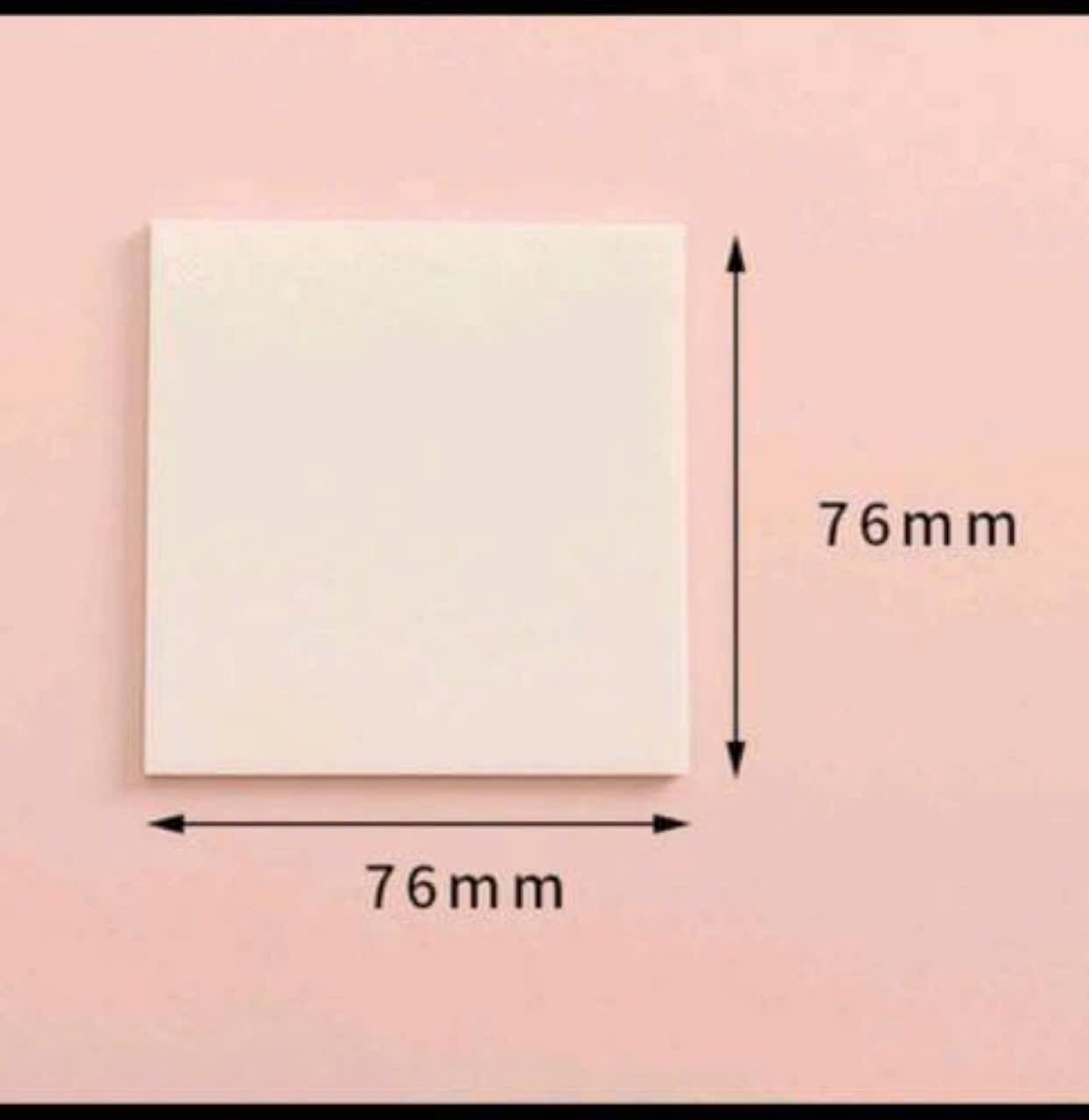 GIẤY NOTE TRONG SUÔT _ SET 4 SẤP 