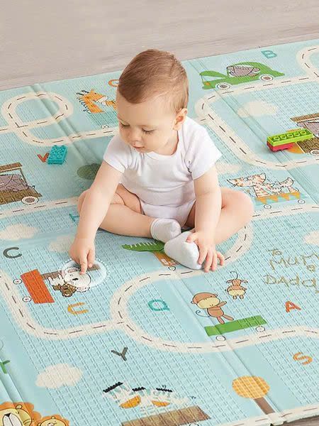 THẢM XỐP XPE NẰM CHƠI CHO BÉ 