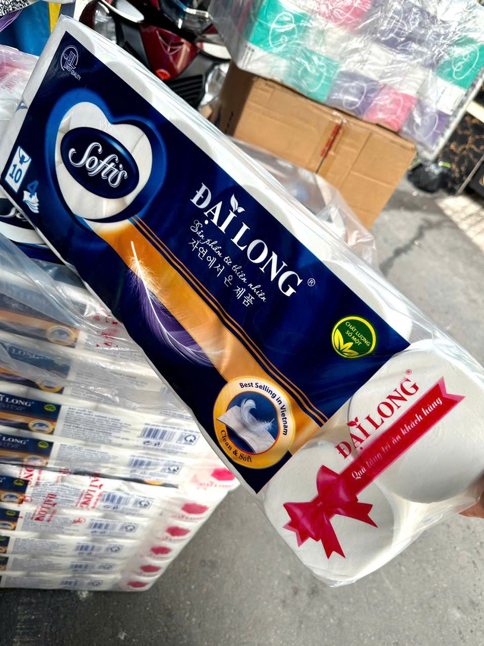 GIẤY VỆ SINH CAO CẤP ĐẠI LONG