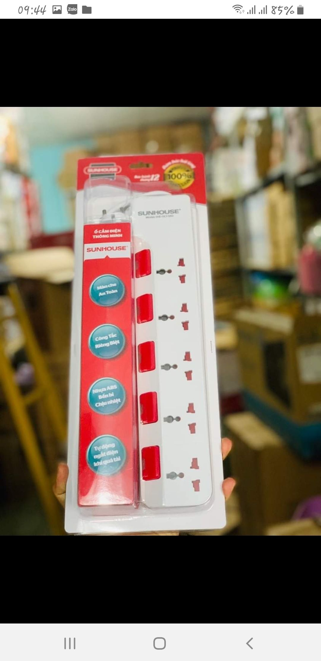Ổ ĐIỆN SUNHOUSE LỚN - 5 CHẤU