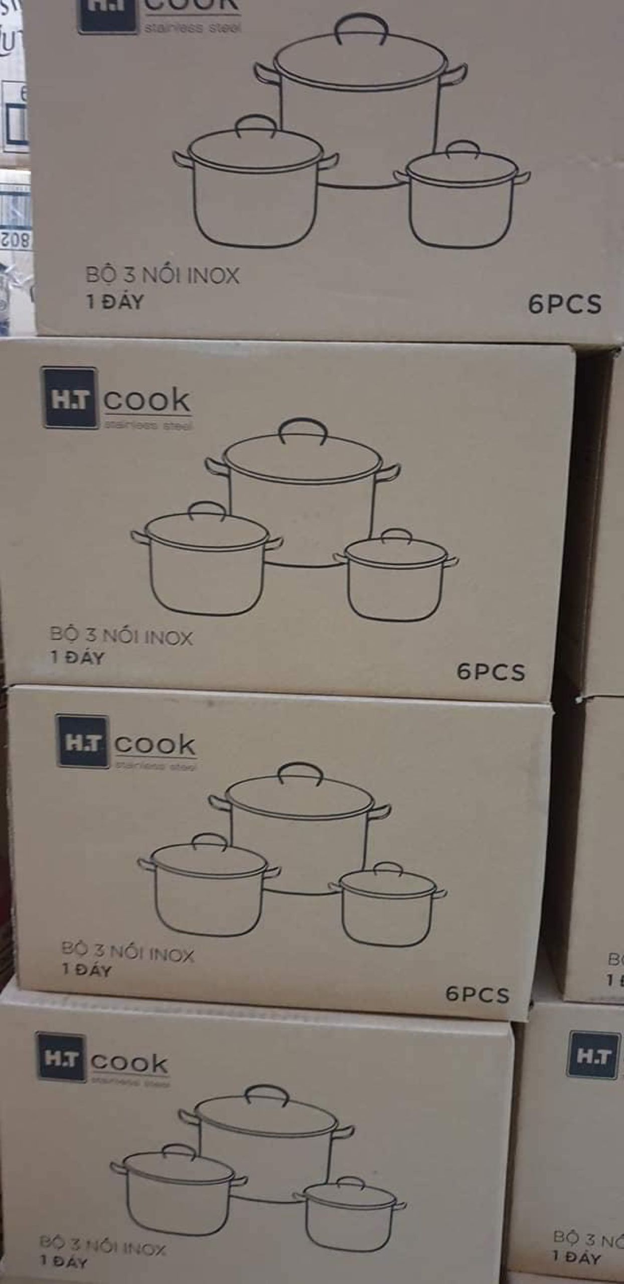 BỘ 3 NỒI HT COOK