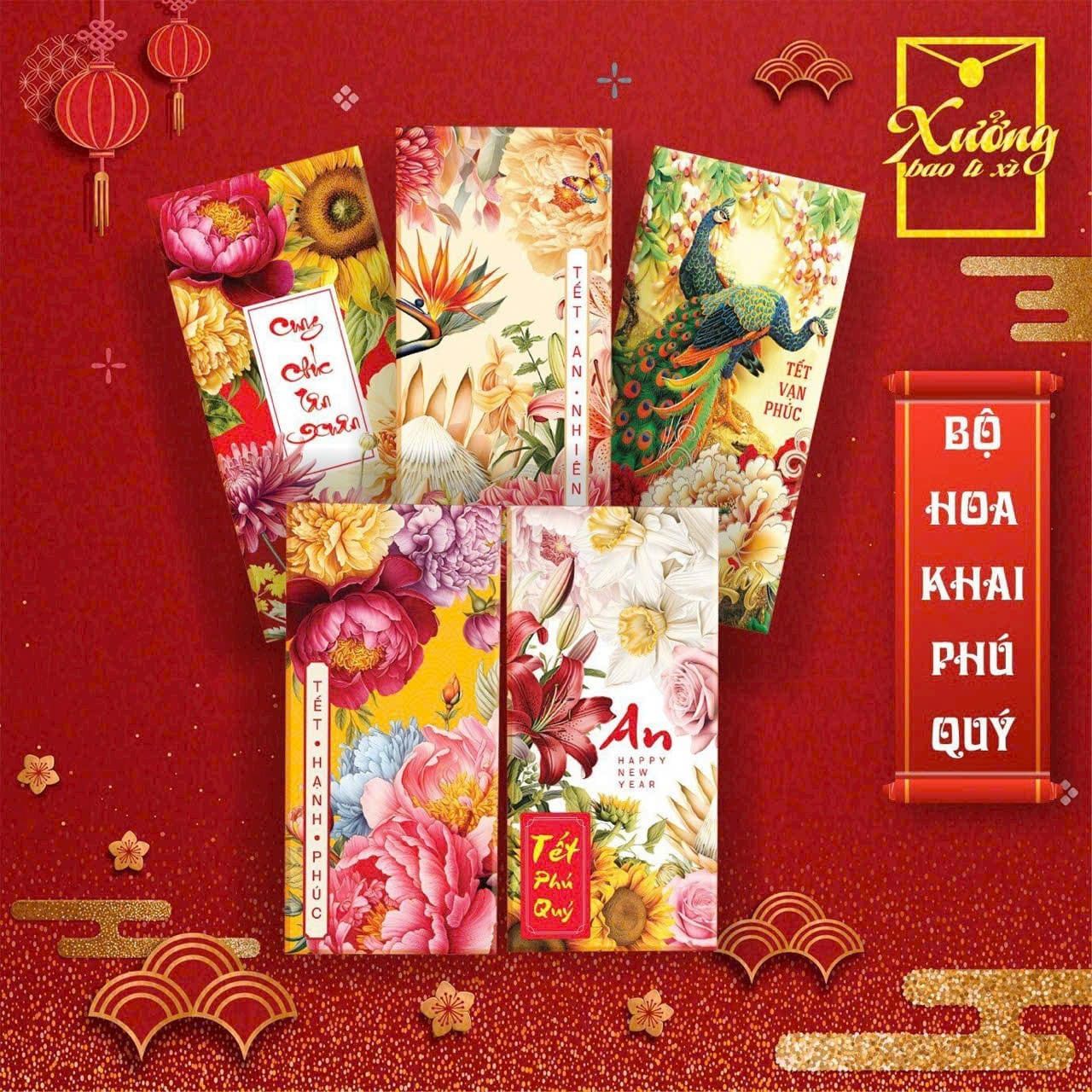 SET 100 BAO LÌ XÌ 