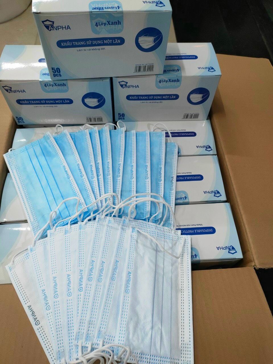 KHẨU TRANG NGƯỜI LỚN - Bán Từ 3 Hộp