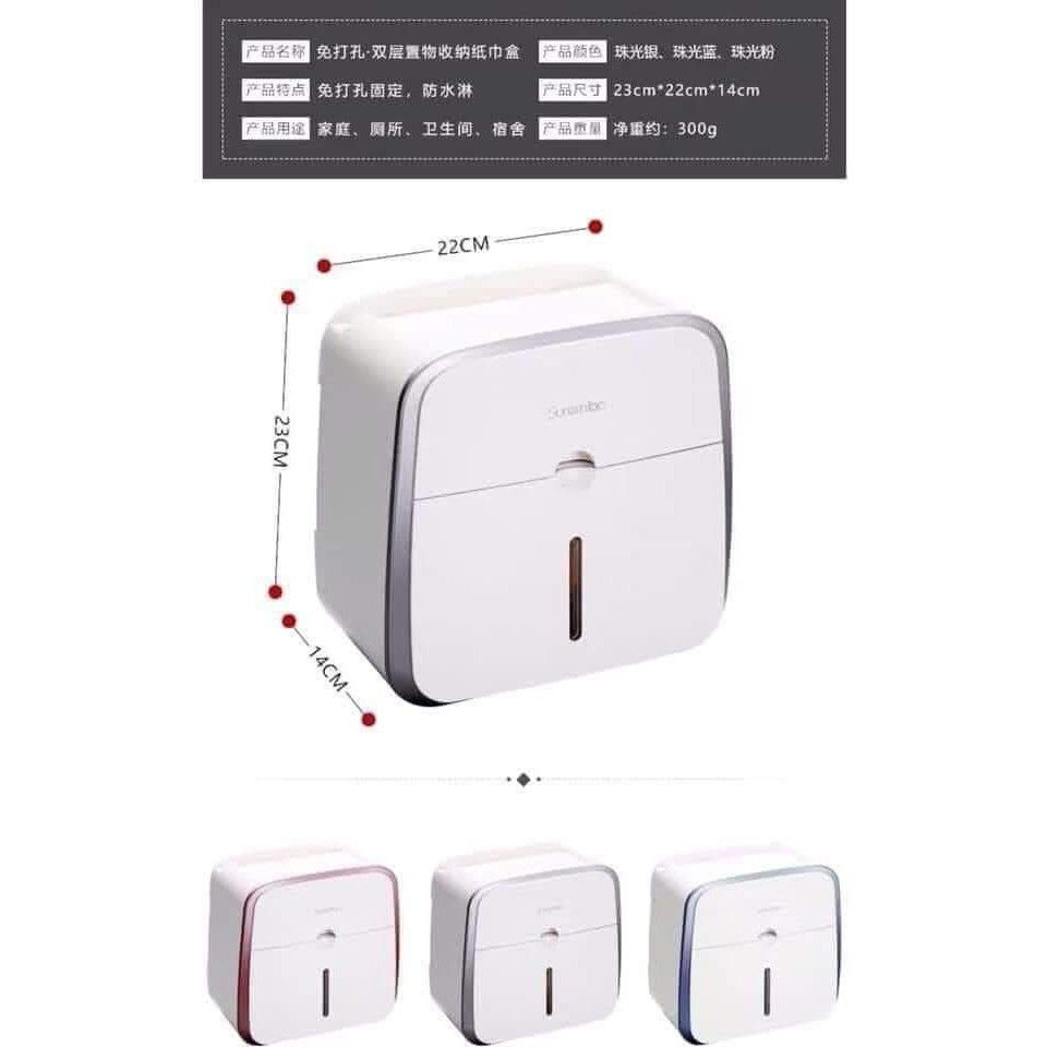 HỘP ĐỰNG GIẤY VỆ SINH SHANDA