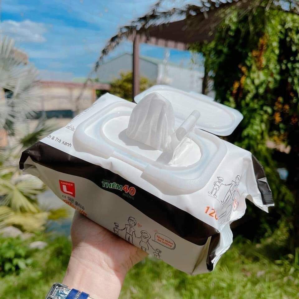 KHĂN ƯỚT HÀN QUỐC LOTTE - BÁN TỪ 5 BỊCH