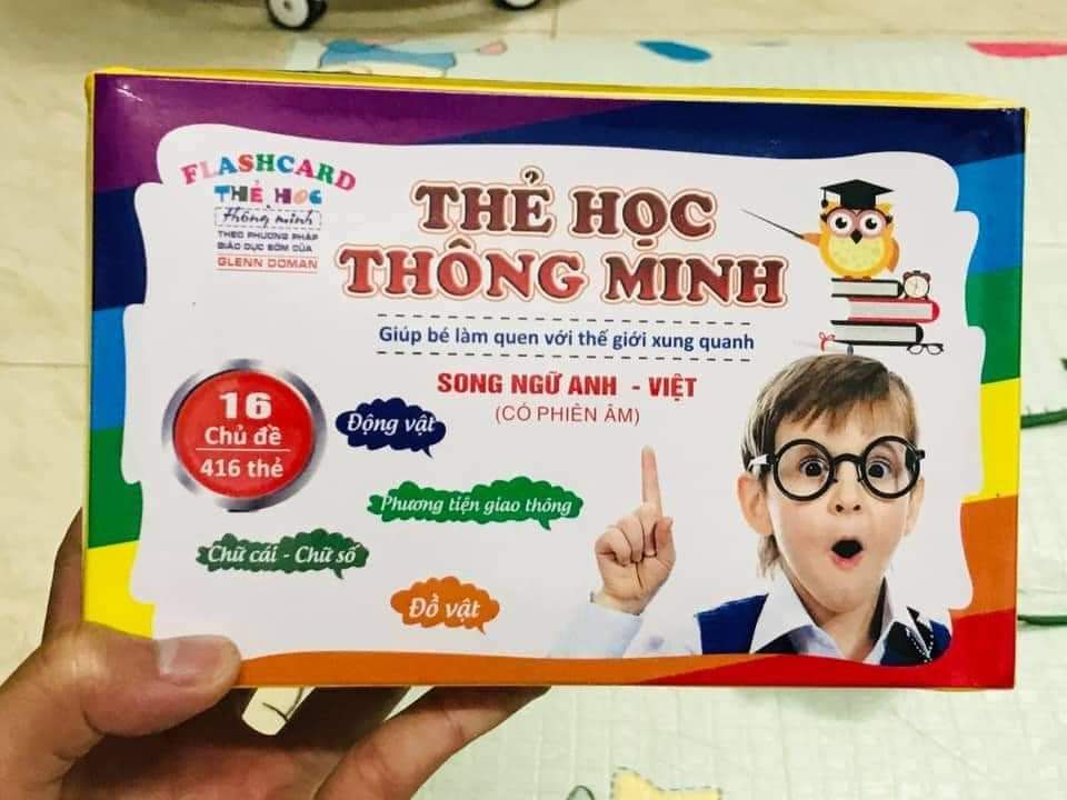 BỘ THẺ HỌC 16 CHỦ ĐỀ