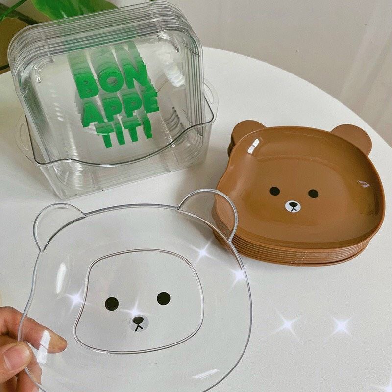 SET DĨA GẤU 8 CÁI