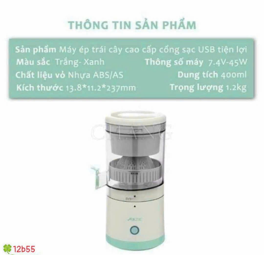 MÁY VẮT CAM TỰ ĐỘNG KHÔNG DÂY