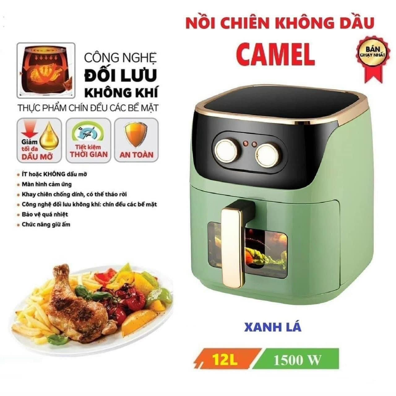 NỒI CHIÊN KHÔNG DẦU 12L VUÔNG 