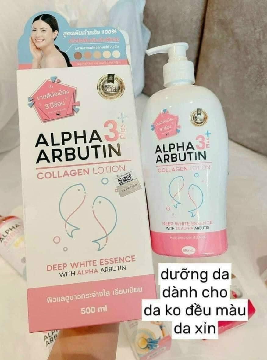 DƯỠNG THỂ ALPHA ARBUTIN 500ML