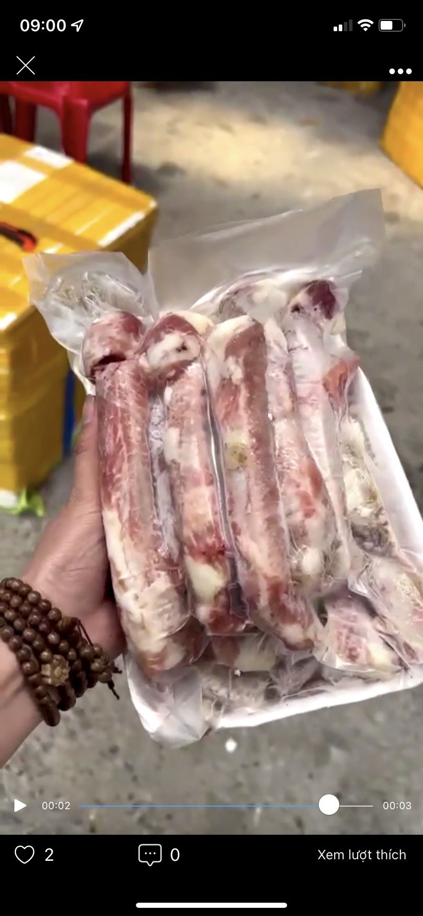 Sườn Que Cọng - Túi 1 Ký