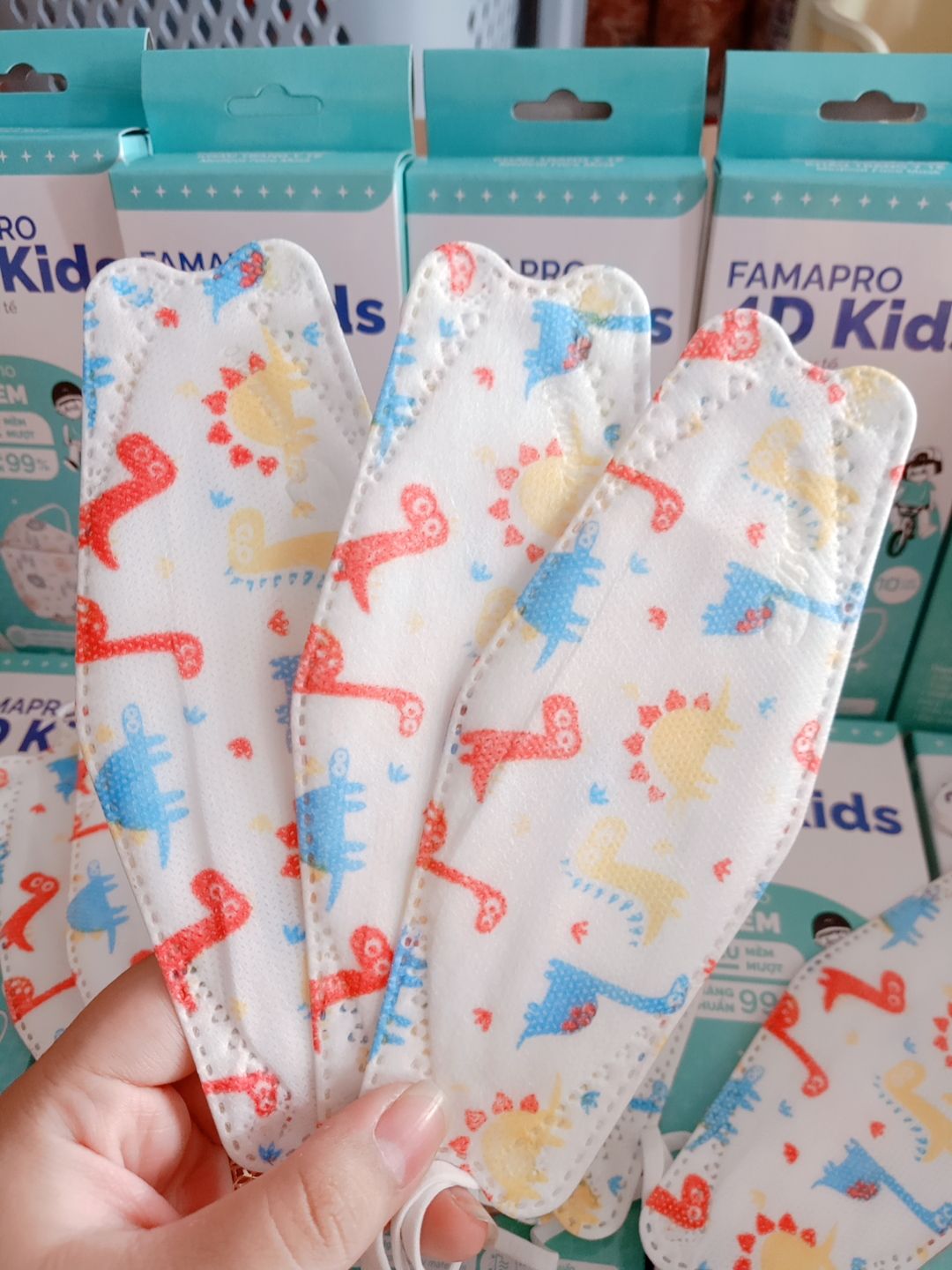 KHẨU TRANG KIDS FAMAFRO - BÁN TỪ 3 HỘP 50K