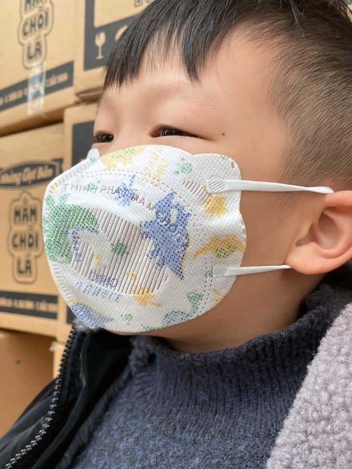 Khẩu Trang Em Bé AN TÂM Cho Bé MẦM CHỒI LÁ - Bán Từ 3 Hộp 