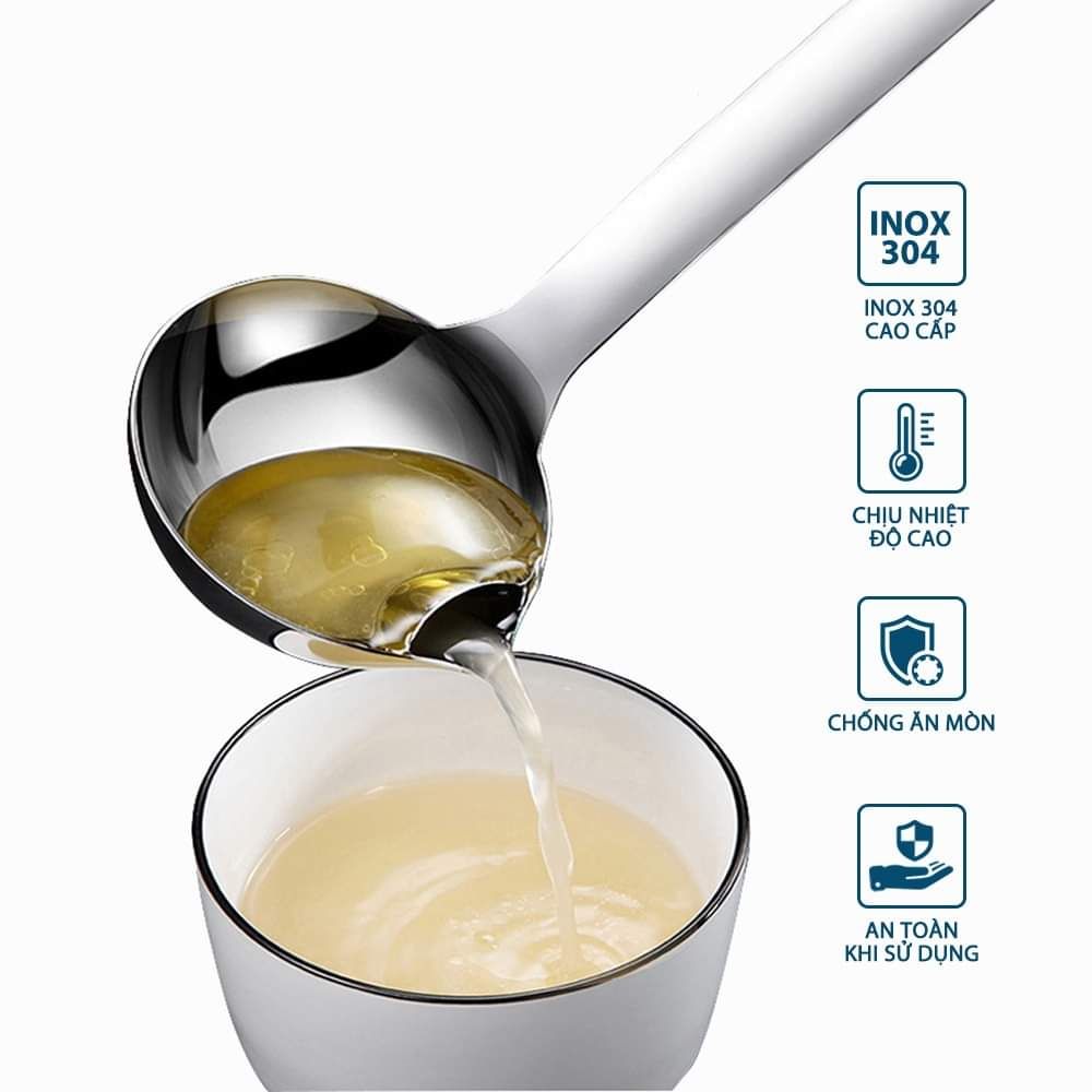 MUÔI LỌC DẦU MỠ INOX