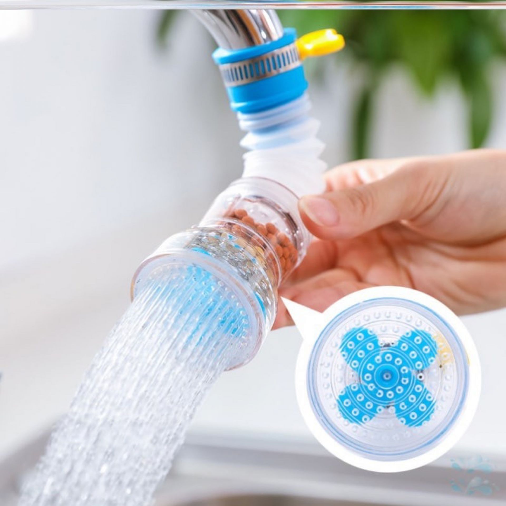 Vòi Lọc Nước Có Hạt