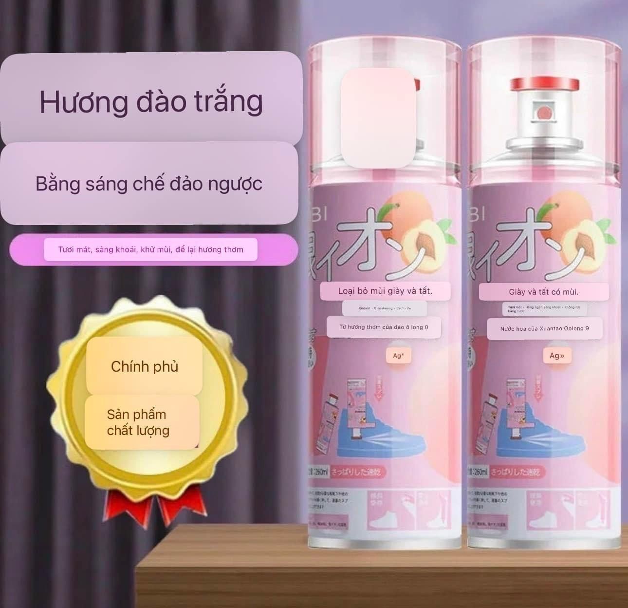 CHAI XỊT KHỬ MÙI HÔI GIÀY - BÁN TỪ 3 CHAI