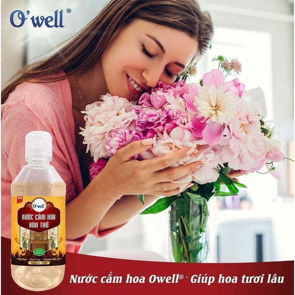 NƯỚC CẮM HOA OWELL - BÁN TỪ 2 CHAI