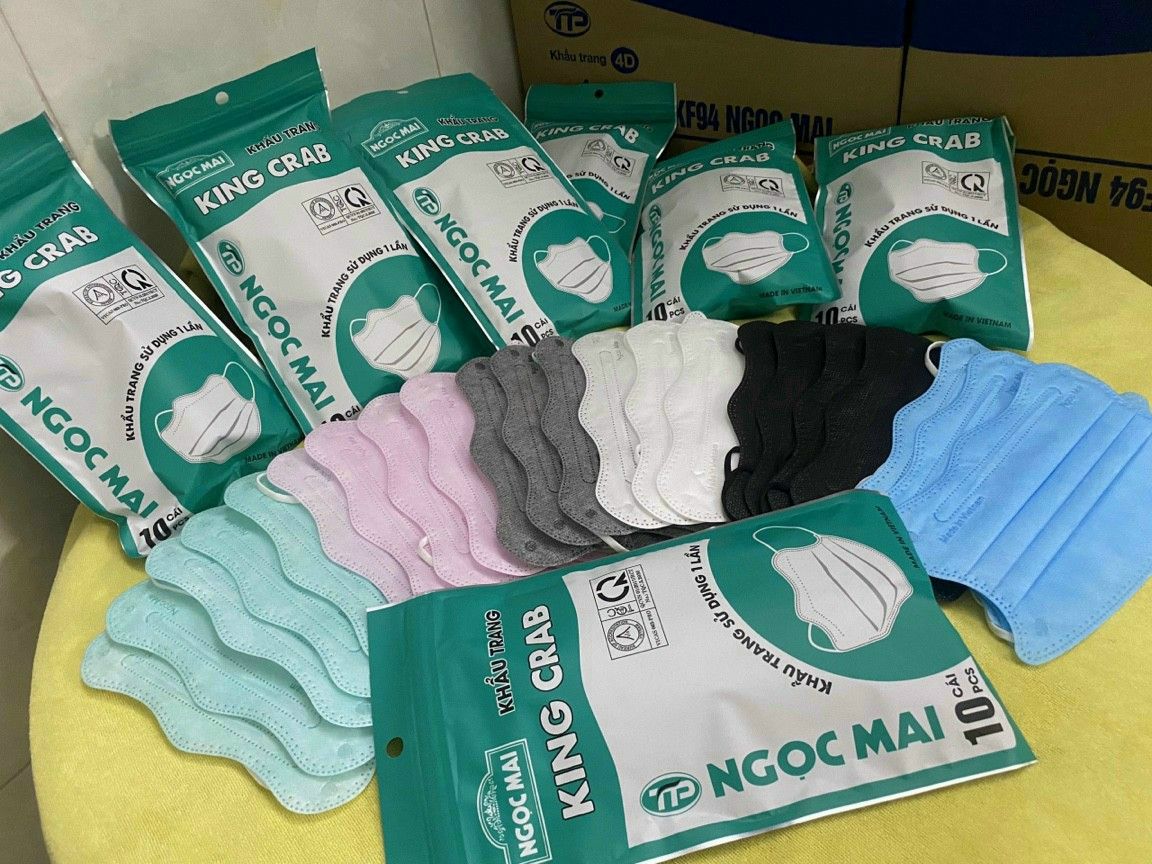 KHẨU TRANG Y TẾ KING CUA - THÙNG 300 CÁI