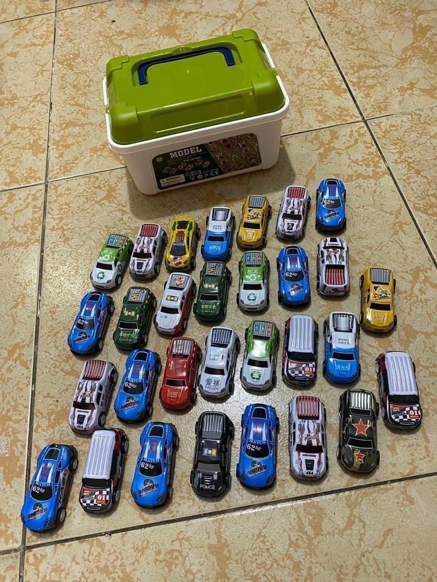 HỘP 30 ĐỒ CHƠI XE OTO