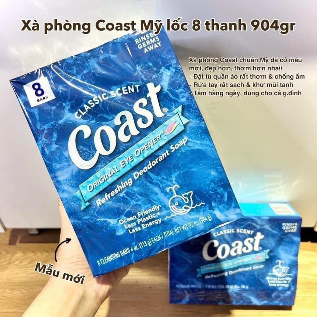 XÀ BÔNG CỤC COAST - LỐC