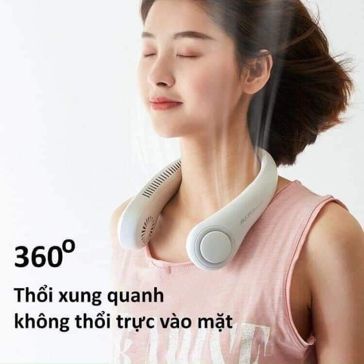 Quạt Đeo Cổ Mini sạc USB