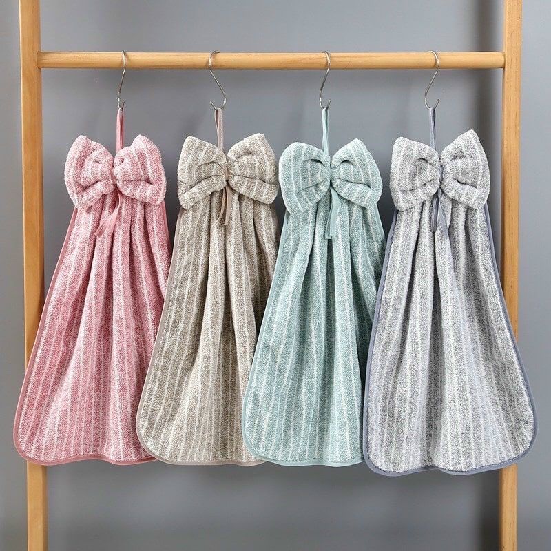 KHĂN LAU TAY HÌNH NƠ SIÊU THẤM HÚT